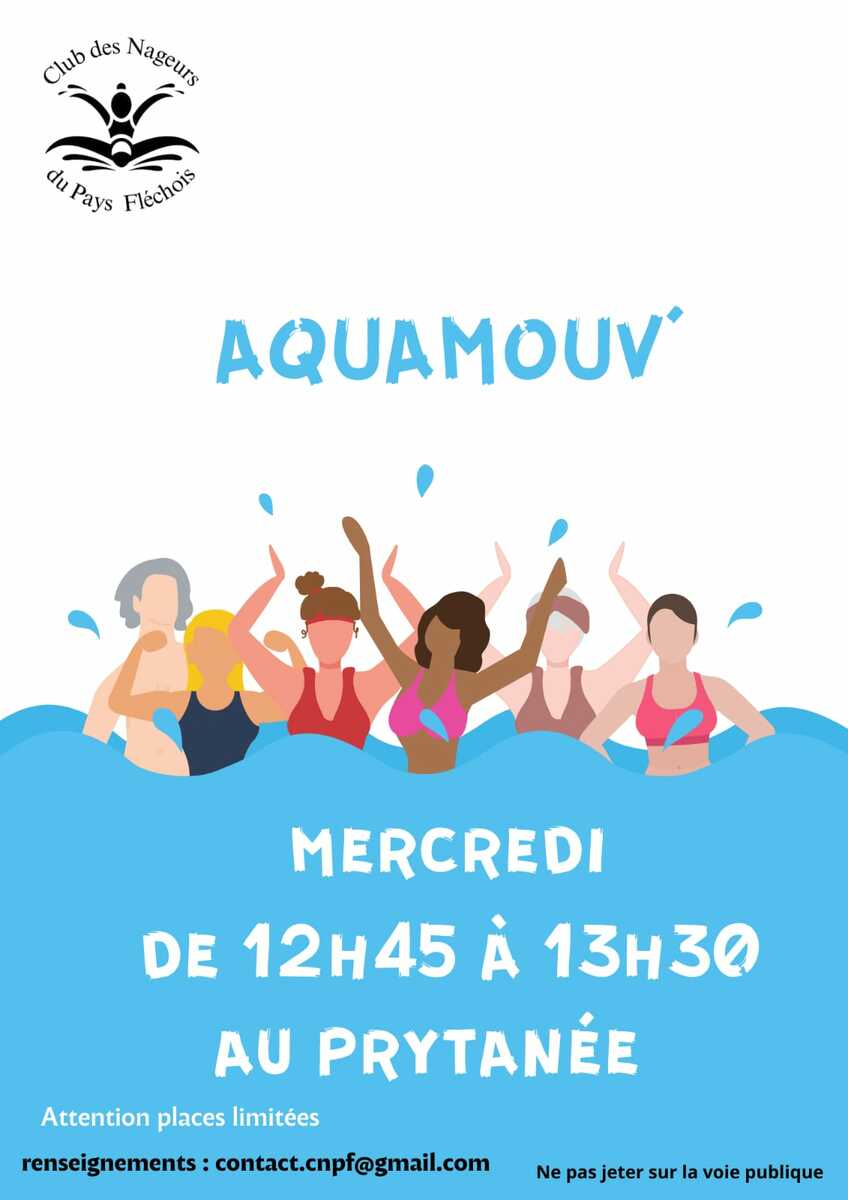 Aquamouv - N'hésitez pas à découvrir cette nouvelle activité à compter de décembre/janvier 2026 !