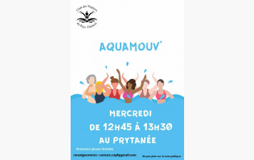 Aquamouv - N'hésitez pas à découvrir cette nouvelle activité à compter du mois de novembre 2025 !