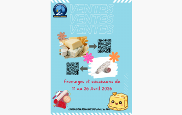 Vente de saucissons et de fromages